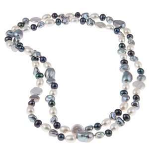    Freshwater Pearl 36 inch Endless Necklace (6 13 mm) Jewelry