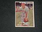 ROY SMALLEY 1957 TOPPS SIGNED AUTO CARD #397 PHILLIES  