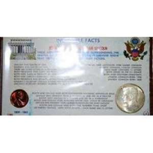 President Lincoln & Kennedy Astonishing Coincidences Souvenir Coin 