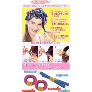 WSWS   12 Hair Roller / Soft Anion EPE Bendy Hair Rollers Foam Curlers 
