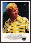 1974 Jack Nicklaus photo Hathaway Golf Classic Shirt ad
