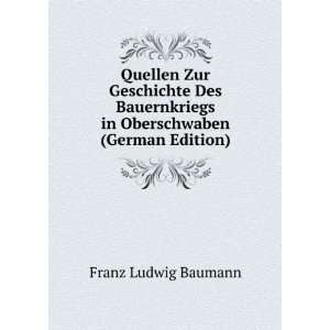   in Oberschwaben (German Edition) Franz Ludwig Baumann Books