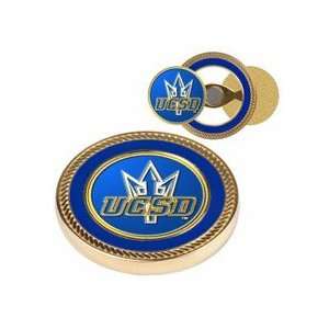  UCSD Tritons Challenge Coin with Ball Markers (Set of 2 