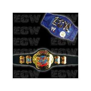   ECW Adult World Heavyweight Replica Wrestling Belt: Sports & Outdoors