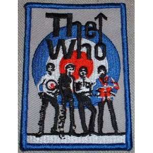  THE WHO Rock Band Group Embroidered PATCH 