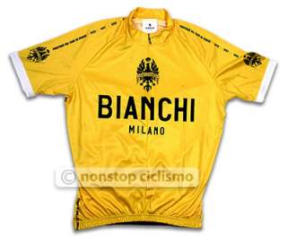 BIANCHI MILANO TOUR DE FRANCE YELLOW JERSEY  S/2  