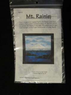 New Mt. Rainier Quilting Pattern NWS3 PNW Quilt Block  