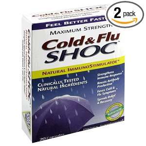  Natra Pharm Maximum Strength Cold and Flu Shoc Capsules 
