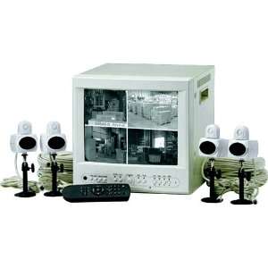   Lorex SG4244A 14 Real Time B/W Quad Observation System: Camera & Photo
