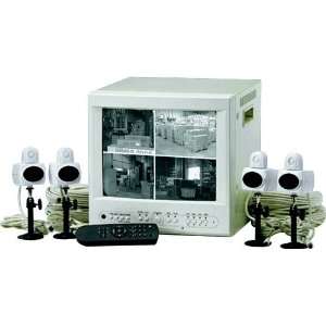   Lorex SG4244A 14 Real Time B/W Quad Observation System