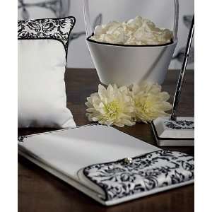 Weddingstar 9222 Love Bird Damask in Classic Black and White Guest 