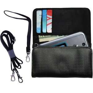  Black Purse Hand Bag Case for the Motorola VE465 with both 