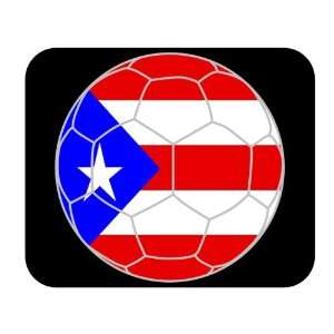  Soccer Mouse Pad   Puerto Rico 