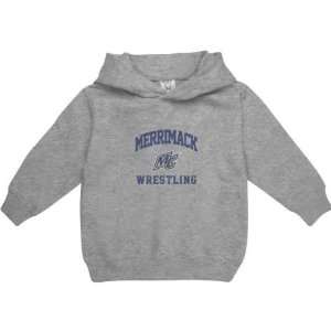 Merrimack Warriors Sport Grey Toddler/Kids Varsity Washed Wrestling 