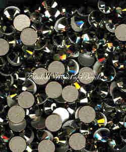 100 Swarovski Flatback 2028 SS16 4MM Pyrite Gold  