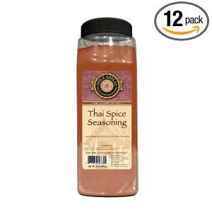 SPICE APPEAL Thai Spice Seasoning, 16 Ounce (Pack of 12)  