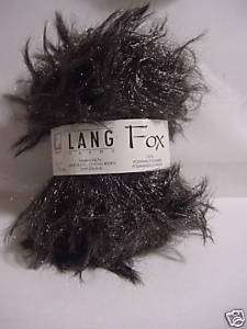 Lang Fox Yarn, 105 Dark Green  