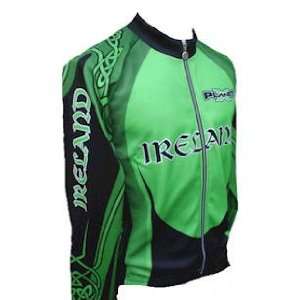 IRELAND THERMAL Pro Cycling Long Sleeve Cycling Jersey 