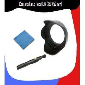 Dedicated Lens Hood for Canon EF 28 200 (EW 78D) + Microfiber Cleaning 
