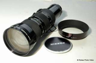 nikon 50 300mm f4.5 Non Ai lens Nikkor manual focus  