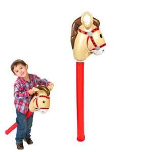  Inflatable Stick Horse: Toys & Games