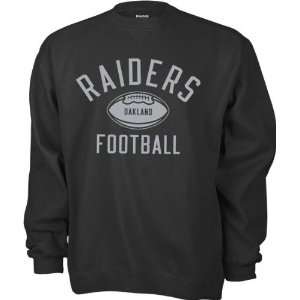   Raiders End Zone Work Out Crewneck Sweatshirt: Sports & Outdoors