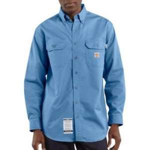Carhartt FRS160 Mens Flame Resistant Twill Shirt with Pocket Flap 