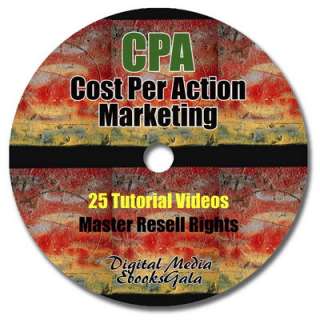 Make Money Online Using Cost Per Action CPA Marketing   25 VIDEOS