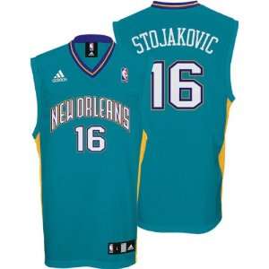  Peja Stojakovic Jersey adidas Teal Replica #16 New 