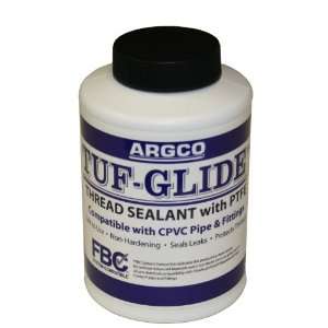  Thread Sealant with PTFE 1/2 Pint Brush Top Tuf Glide 
