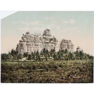  Reprint Castle Rocks, Camp Douglas, Wisconsin 1898