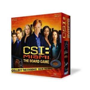  CSI Crime Scene Investigation Miami The Board Game Toys & Games
