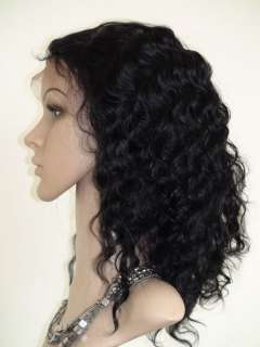100% remy indian human hair full lace wig 81b# $125  