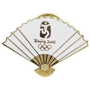  2008 Olympics Beijing Chinese Fan Pin