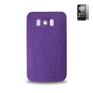   for HTC HD2 T8585 T Mobile   PURPLE Cell Phones & Accessories