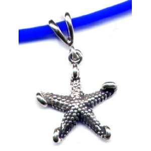   : 14 Blue Starfish Necklace Sterling Silver Jewelry: Home & Kitchen