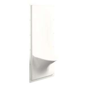  Echelon Shower Seat in White Finish: Biscuit: Home 