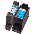 Pack 23 & 45 Black Tri Color Ink Cartridge FOR HP Deskjet 722C 830C 