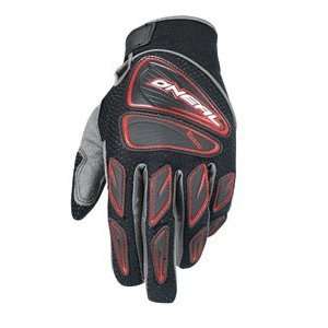   neal 07 Element Red MX Riding Gloves (Size=9): Sports & Outdoors