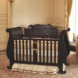  Bratt Decor Chelsea Sleigh Crib in Espresso Baby