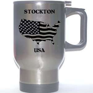   Flag   Stockton, California (CA) Stainless Steel Mug: Everything Else