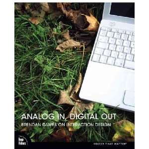 Analog In, Digital Out Brendan Dawes  Books
