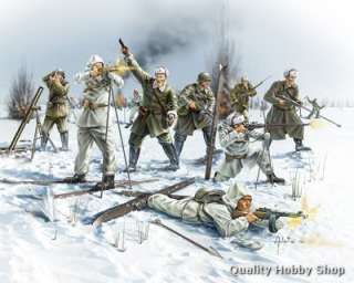 Revell 1/72 Siberian Riflemen WWII Toy Soldier kit#2516  