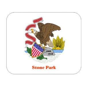  US State Flag   Stone Park, Illinois (IL) Mouse Pad 