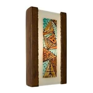 Refusion Abstract Design Ceramic Wall Sconce 