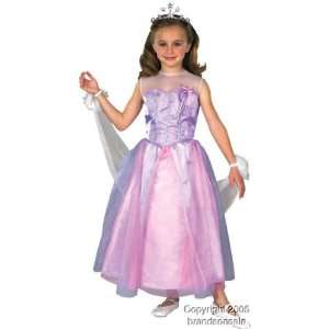  Kids Barbie Princess Brianna Costume (Size:Sm4 6): Toys 