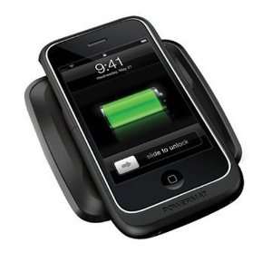   iPhone 3G 3Gs Wireless Charger BLACK Cell Phones & Accessories