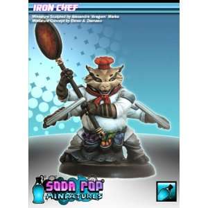  Soda Pop Miniatures Iron Chef Toys & Games
