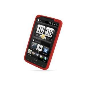   : PDair Luxury Silicone Case for T Mobile HTC HD2 (Red): Electronics