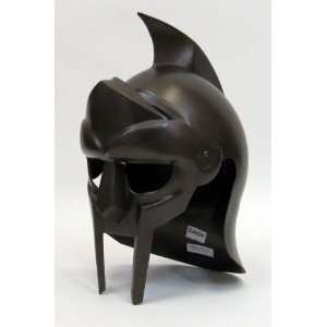  Gladiator Arena Helmet in Steel with Antique Finish 